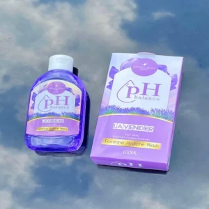 Lavender Krystal Glow Ph Balance Feminine Hygiene Wash 100ml