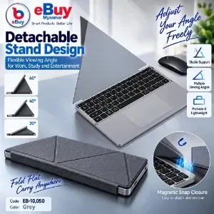 EB-10050 Bluetooth Foldable Keyboard with Multi-touch Touchpad