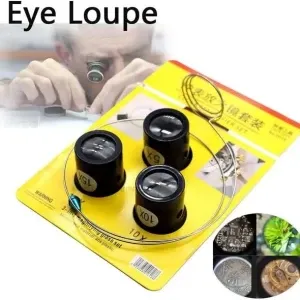 Watch Magnifier /Watch Repair Tool/ Eye Loupe/ Jeweler Loupe Watchmaker Tools/ Magnifying Loupe /Jewelry Magnifier Precision Magnifier Optical Loupe /15X Loupe