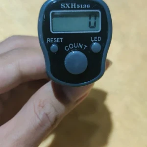 Hand Tally Counter တာလီစိပ်ပုတီး ( မီးပါ) (k0267)