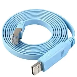 USB to RJ45 Console Cable (RouterSwitch ချိန်ရန်အတွက်) Network Device Debugging Cable
