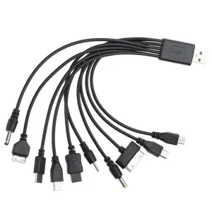 10-in-1 Universal Multi Charger Cable အစုံ အားသွင်းကြိုး ️