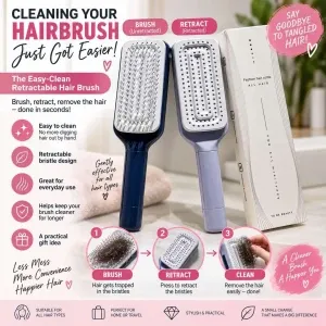 Retractable Hair Brush
