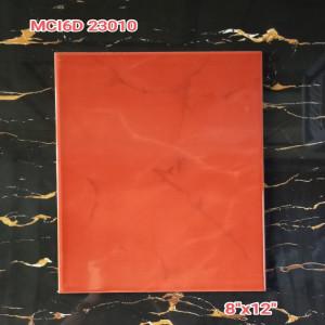 8X12 နံရံကပ်ကြွေပြားအရောင်ရင့်