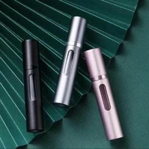 8ml Cosmetic Containers, With Spray Refillable Perfume Bottle, Portable Mini Glass Atomizer Bottle Travel